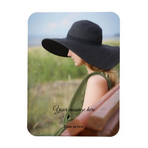 Your Own Photo Picture Text Message Magnet