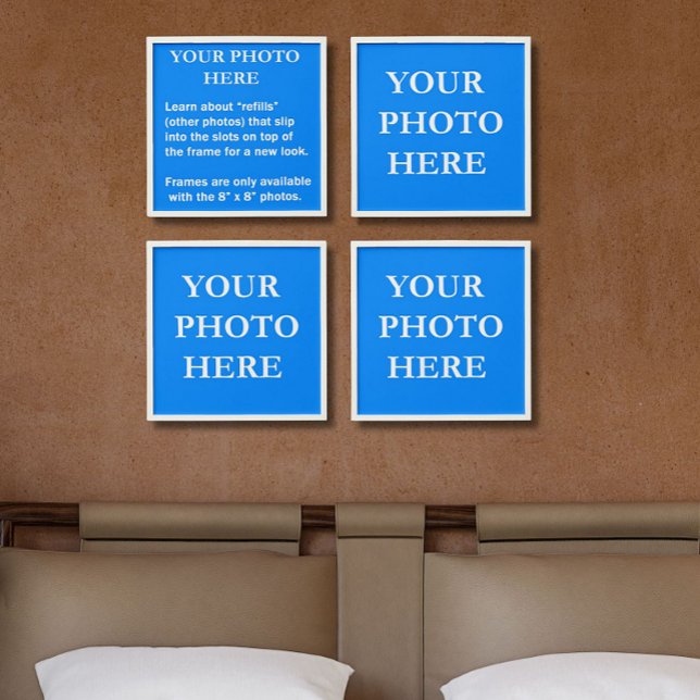 Your Own Photos Changeable 8"x8" Peel & Stick Peel And Stick Photo Tile (Creator Uploaded)