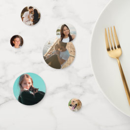 Your Own Photos Custom Large Table Confetti