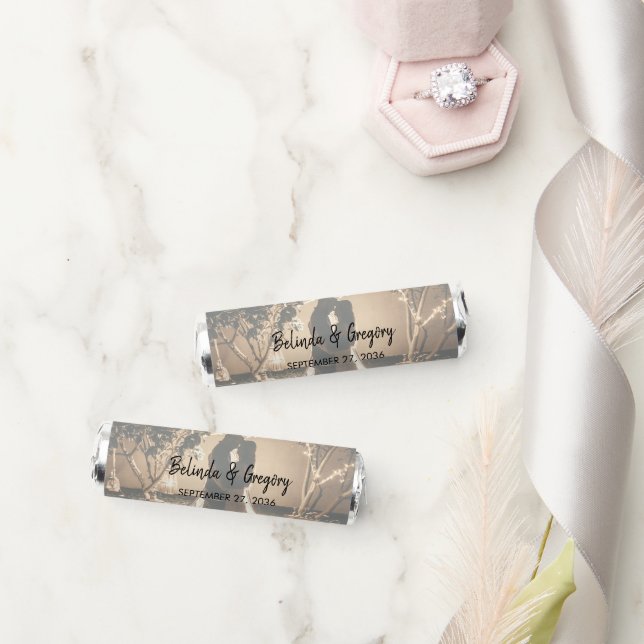 Your Own Photos Faded Wedding Breath Savers® Mints (Wedding)