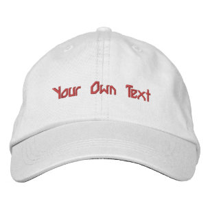 Your Own Text outstanding excellent Handsome-Hat Embroidered Baseball Cap
