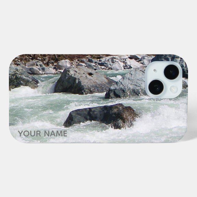 Your Own Whitewater Photo Personalized Horizontal Case-Mate iPhone Case (Back (Horizontal))
