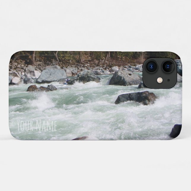 Your Own Whitewater Photo Personalized Horizontal Case-Mate iPhone Case (Back (Horizontal))