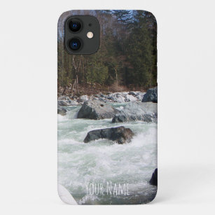 Your Own Whitewater Photo Personalized Vertical iPhone 11 Case