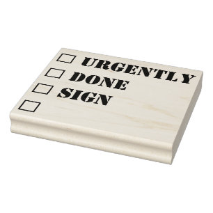 Your own workspace TO DO LIST Rubber Stamp