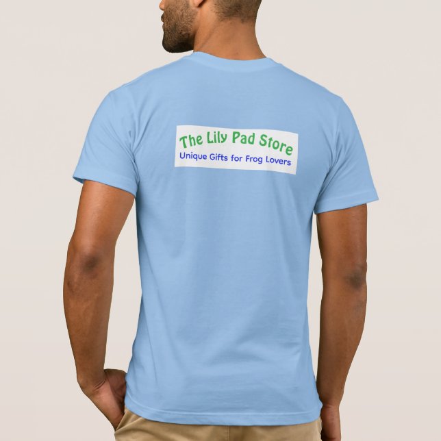 Your Pad or Mine - Men's Baby Blue T-Shirt (Back)