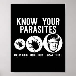 Your Parasites Anti-trump Resist T Shirt Funny Gif Poster