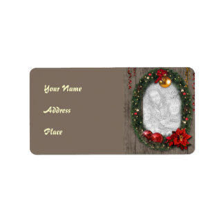Your personal Christmas Label