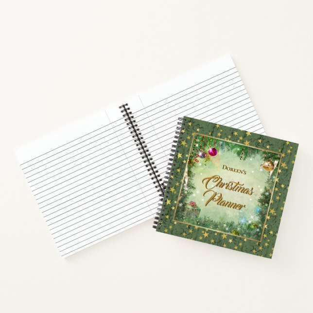 Your Personal Christmas Planner Notebook (Inside)