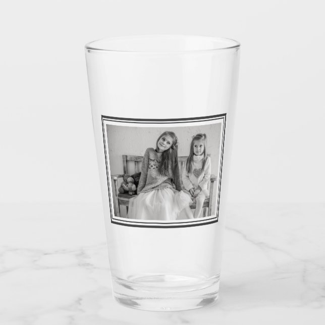 Your Personal Custom Photo with Frame Glass (Front)