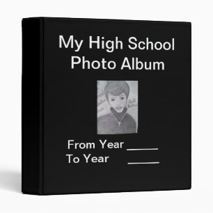 Your personal High School Photo Album Binder
