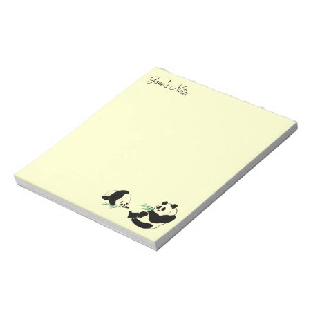 Your Personal Panda Notepad