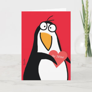YOUR PERSONAL PENGUIN Valentines by Boynton Holiday Card