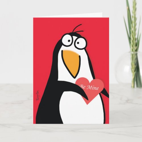 YOUR PERSONAL PENGUIN Valentines by Boynton Holiday Card