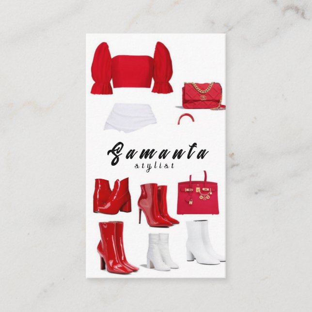  Your Personal Style Concierge Business Card (Front)