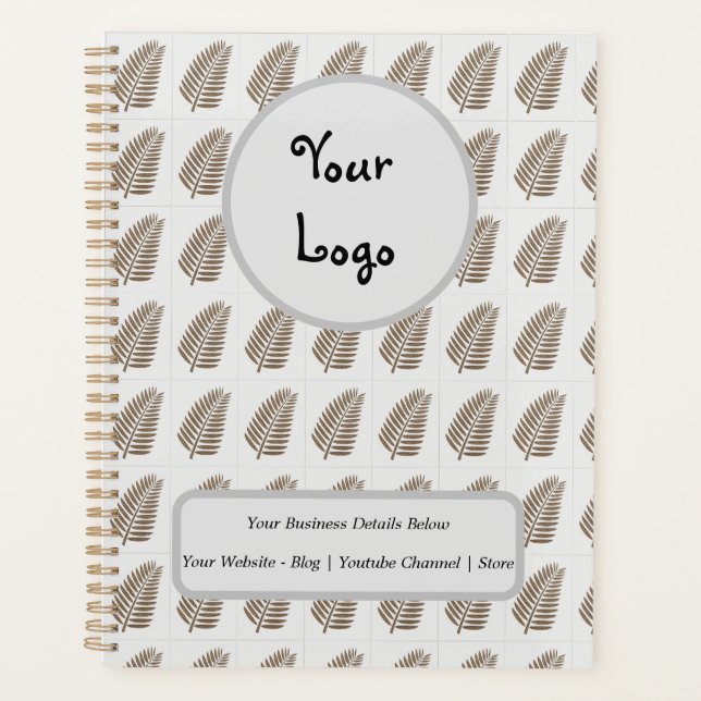 Your Personalised Business planner with your logo (Front)