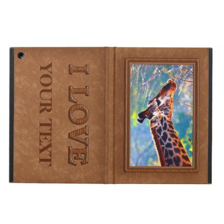 Your Personalized Ipad Cover Photo Or Keep Giraffe
