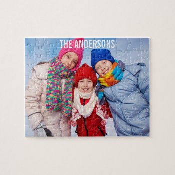 Your Personalized Kids Photo Puzzle by HappyMemoriesPaperCo at Zazzle