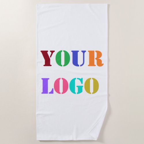 Your Personalized Logo Promotional Beach Towel