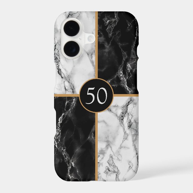 Your Personalized Marble iPhone Case Gift (Back)