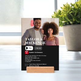 Your Personalized Movie Synopsis Photo Holder