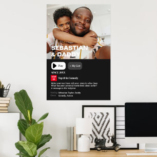 Your Personalized Movie Synopsis Photo Poster