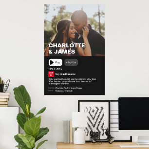 Your Personalized Movie Synopsis Photo Poster