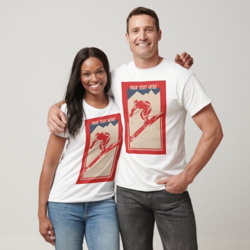 Your Personalized Vintage Mountain Ski Resort