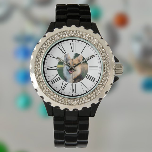 Your Pet Dog or Cat Photograph on a Personalised W Watch (Creator Uploaded)