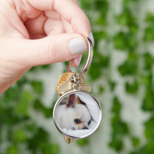 Your pet dog puppy custom photo chihuahua keychain