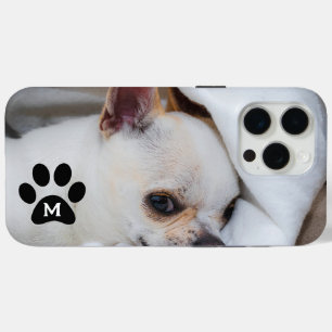 Your pet dog puppy custom photo chihuahua Monogram iPhone 15 Pro Max Case