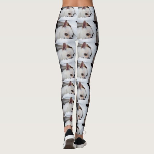 Dog breed leggings with pockets - CHINESE CRESTED DOG - HERTTAHOUND