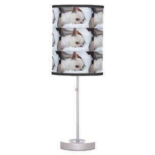 Your pet dog puppy custom photo chihuahua pattern table lamp