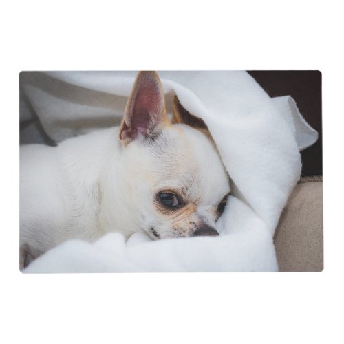 Your pet dog puppy custom photo chihuahua placemat