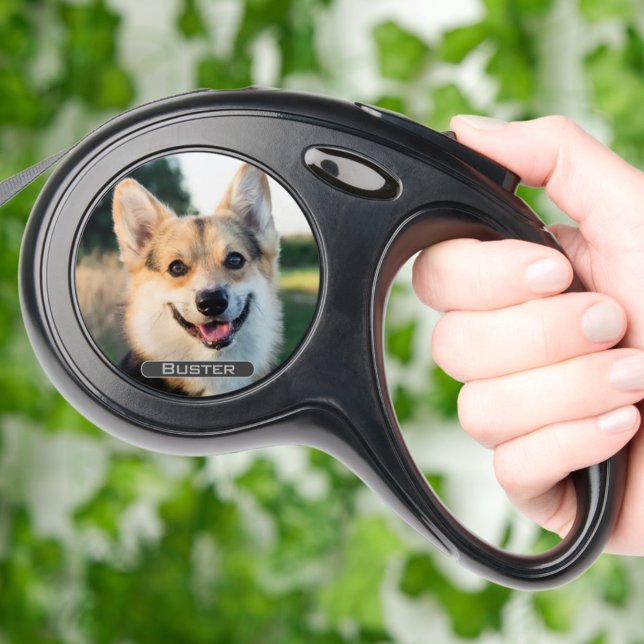 Your Pet Dog with Photo on a Retractable Pet Leash (Creator Uploaded)