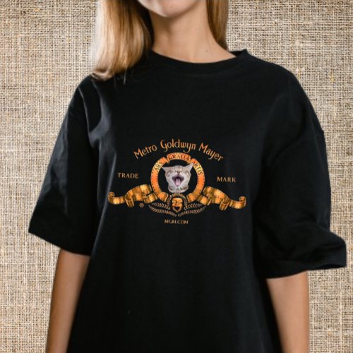 Your Pet Metro Goldwyn Mayer Cartoon Lion Logo T_Shirt