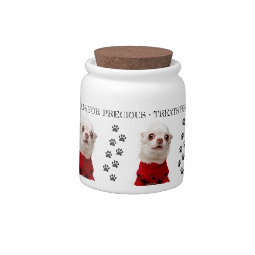 Your Pet Name and Photo Treat Jar
