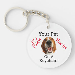 Your Pet On A   Keychain