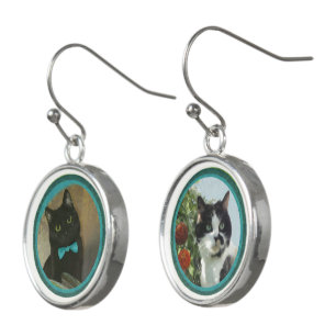 Your Pet Photo! Add your own photo! Pet Love Earrings