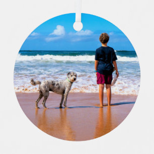 Your Pet Photo Personalized Christmas Ornaments