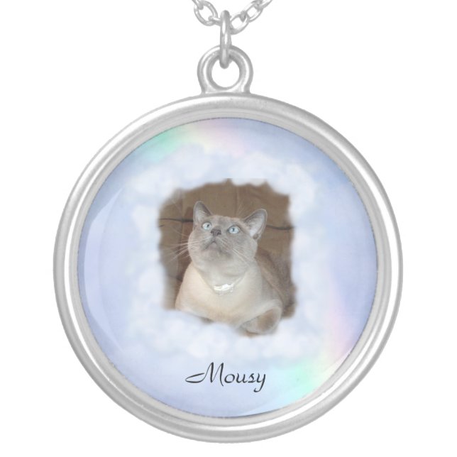 Your Pet Silver Plated Necklace (Front)