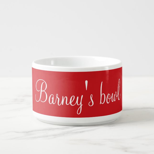 Your pet's bowl (Center)