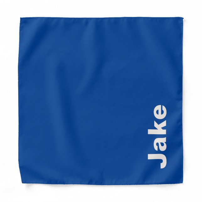 Your Pet's Name Custom Dog Bandana (Front)