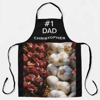 Your Photo, #1 Dad, Name, or Garlic / Peppers
