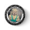 Your Photo 50th Birthday Number Pattern | Black