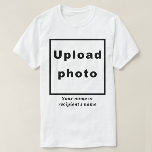 Your Photo and Name on T_Shirt