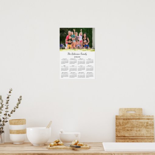 Your Photo And Name Personalized 2024 Calendar Poster Zazzle   Your Photo And Name Personalized 2024 Calendar Poster Raaf79b4a8c564895b0d2ddd292e8cfe9 L60yf 510 