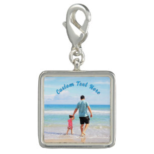 Your Photo Bracelet Gift with Custom Text