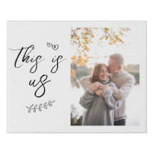 Your Photo Canvas Print | Wedding Sentiments Photo
