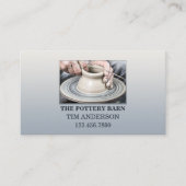 Your Photo Ceramic Artisan Pottery Business Card (Front)